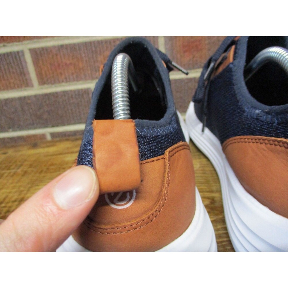 Cole Haan Mens Grandsport Journey Knit Sneakers C32582 Blue Shoes Size 10 M - Picture 13 of 16